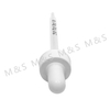 24 410 White Plastic Dropper Marked with Scale