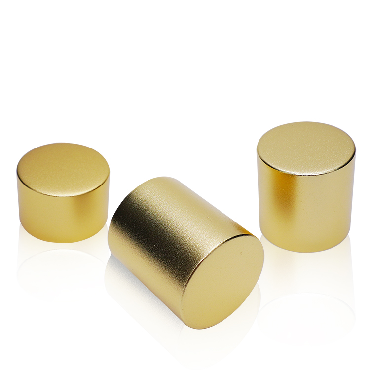 24 410 Gold Aluminum Cover Screw Cap