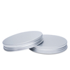 124mm Shiny Silver Aluminum Cap