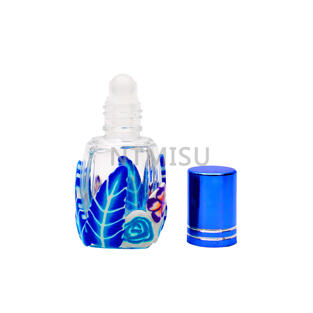 8ml Glass Roll on Bottle with Aluminum Cap for Perfume