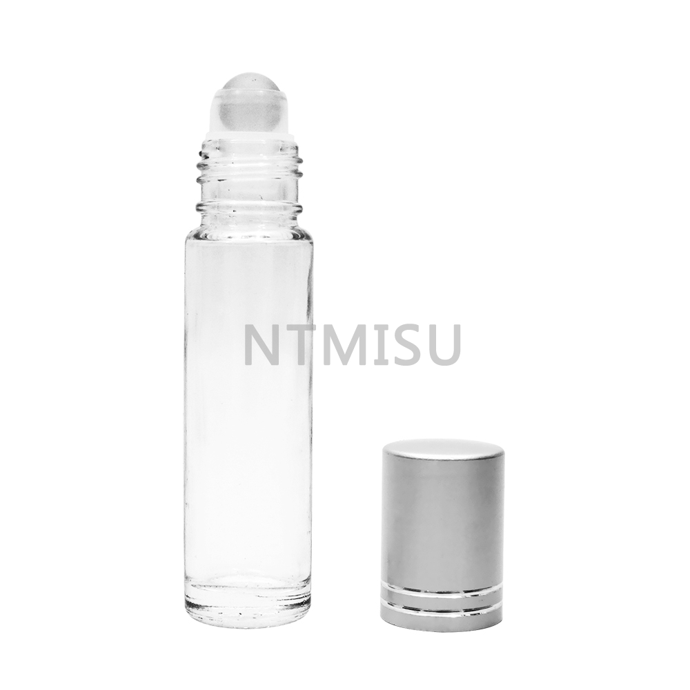 10ml eye cream perfume glass bottle with roller ball