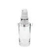 20 415 Whilte Aluminum Serum Pump Witn Cap