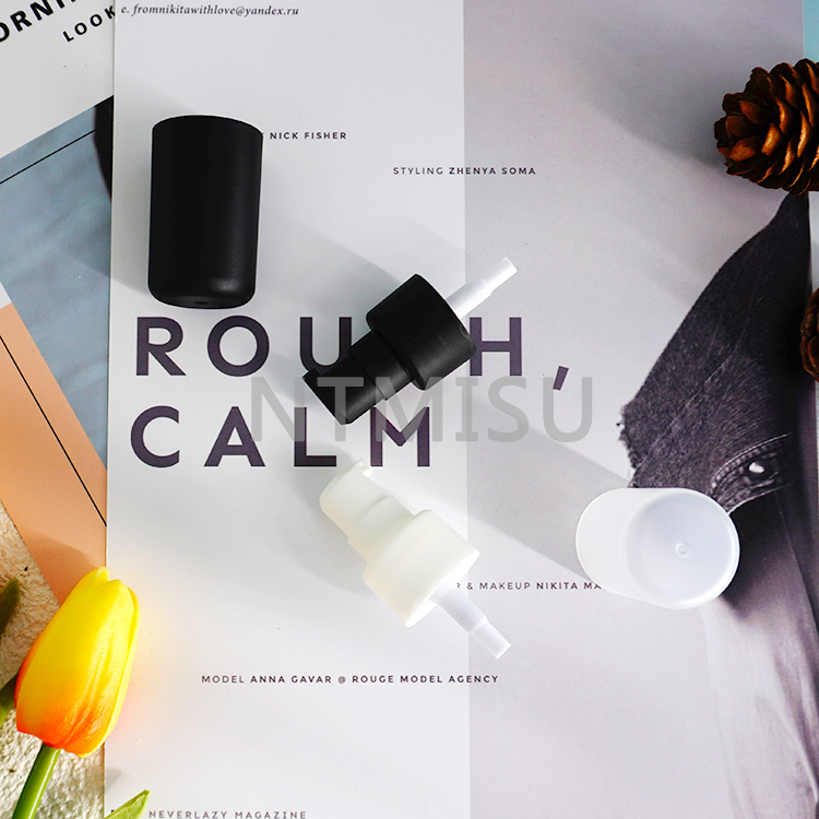 Full Cap Frosted Cream Pump Treatment Pump for Cosmetic Packaging