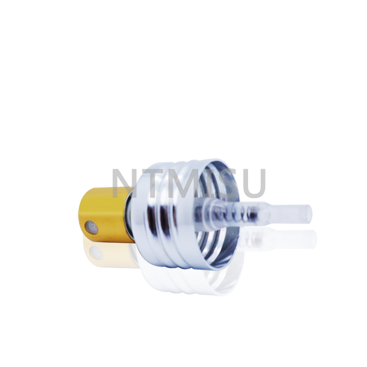 Shiny Golden Silver Mist Sprayer Thread Surface