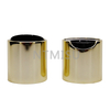24/410 Multiple Specifications Black Disc Top Cap with Electrochemical Aluminum Light Golden Closure