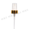  22 400 Shiny Gold Aluminum Cream Pump for bottle