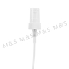 22 400 White Ribbed Treatment Pump for Cosmetic Bottle