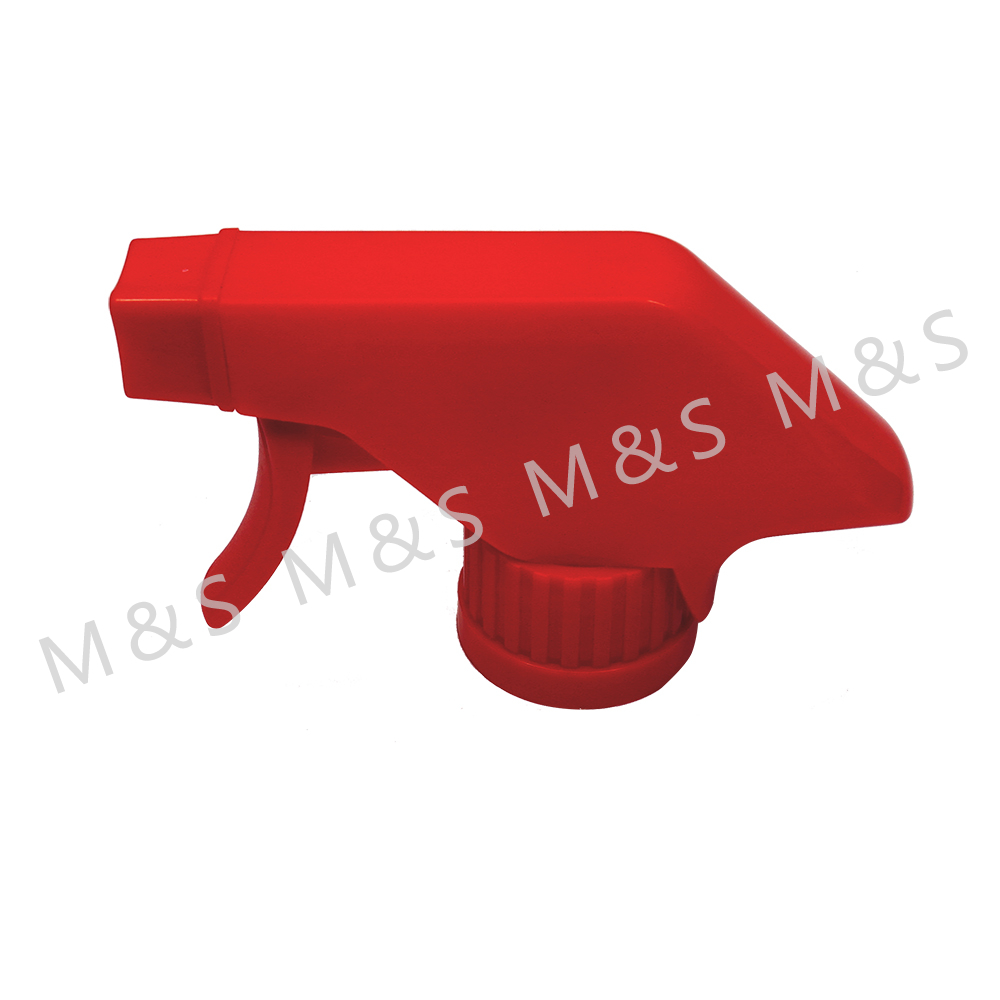 30 410 Red Ribbed Plastic Trigger Sprayer Pump