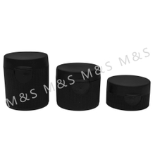 27mm Hot Sale Black Screw Flip Top Cap