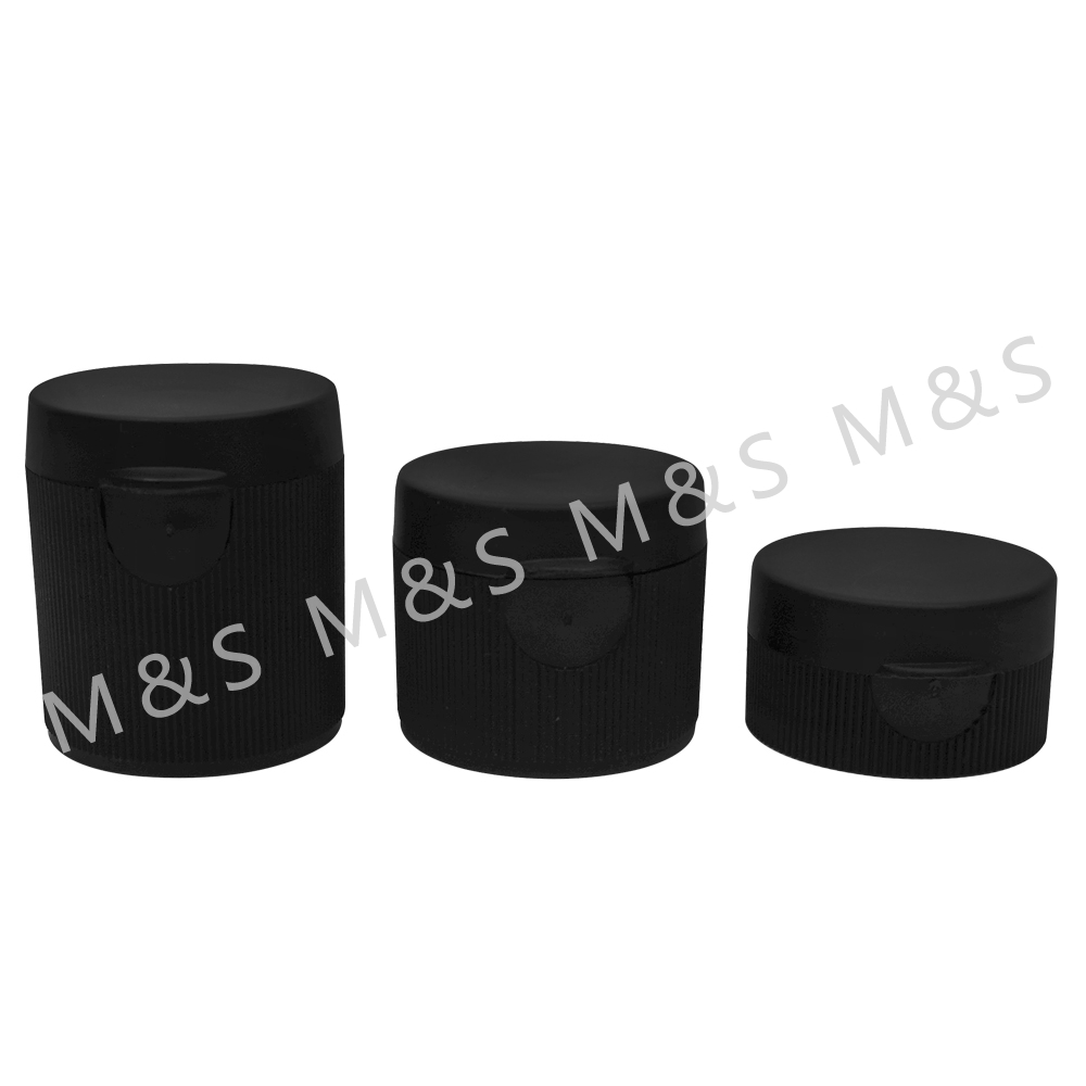 27mm Hot Sale Black Screw Flip Top Cap