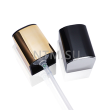 18 410 Cream Pump Dispenser with Shiny Square Cover