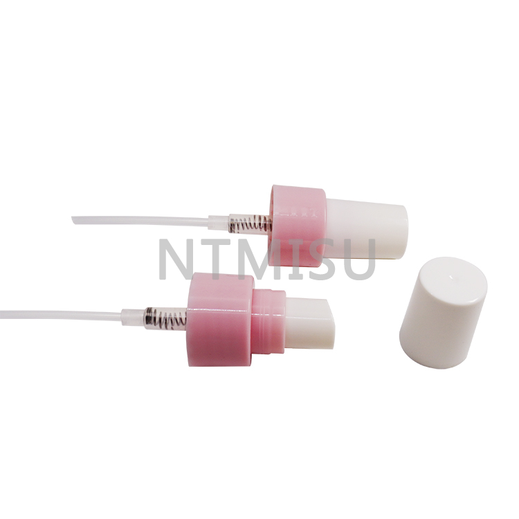Newest Factory 24 410 Pink Plastic Spray Cap Pump Fine Mist Sprayer for Bottle