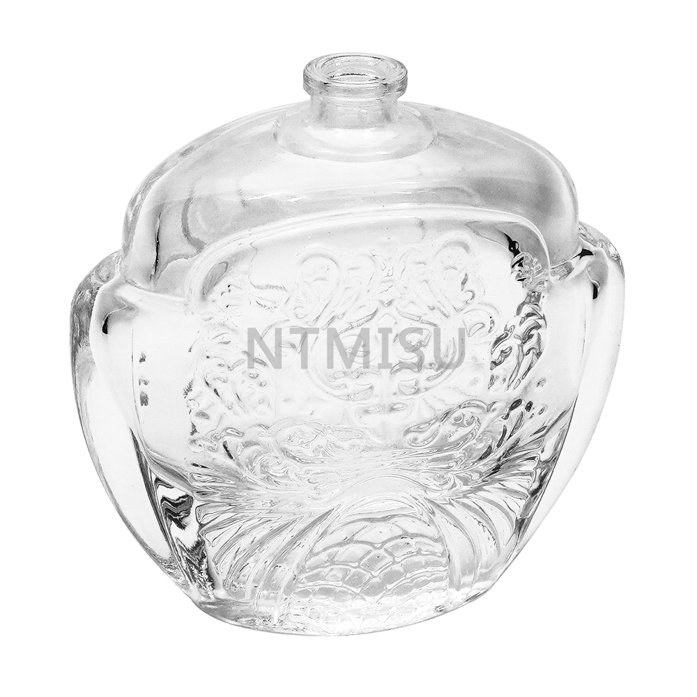 Luxury High Quality Clear 85ml Empty Transparent Perfume Glass Bottle