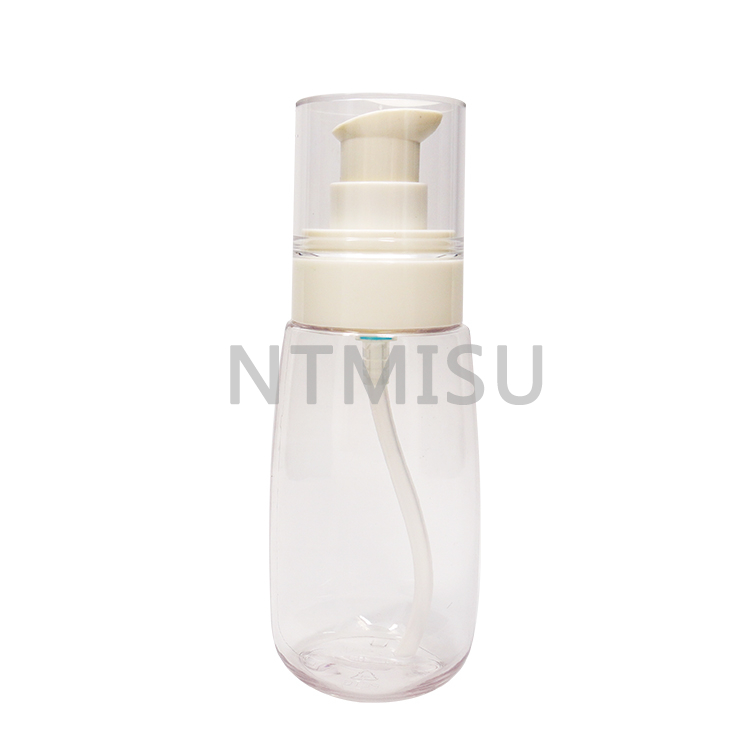 High Quality Thick Bottom Portable PETG 90ml UPG Bottle With Spring Outside Cream Pump