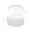 14mm White Plastic Double Wall Flip Top Cap for Bottle