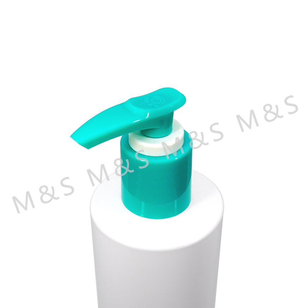 24 415 Green Smooth Plastic Dispenser Lotion Pump for Shampoo Bottle