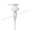 28 400 up and down lock white plastic screw lotion pump