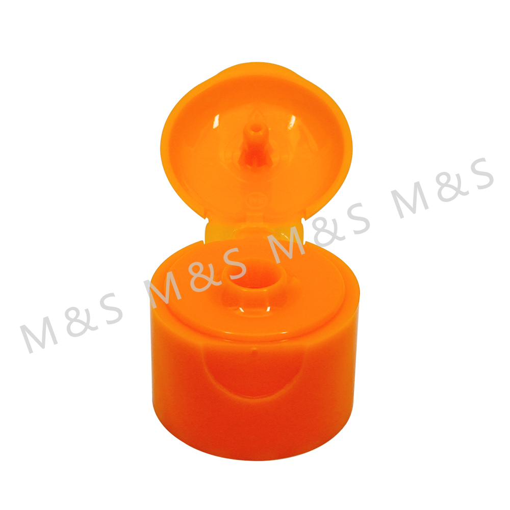 20mm High Quality Orange Flip Top Cap