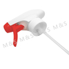 28mm 400 Red and White Ribbed Plastic Hand Trigger Sprayer