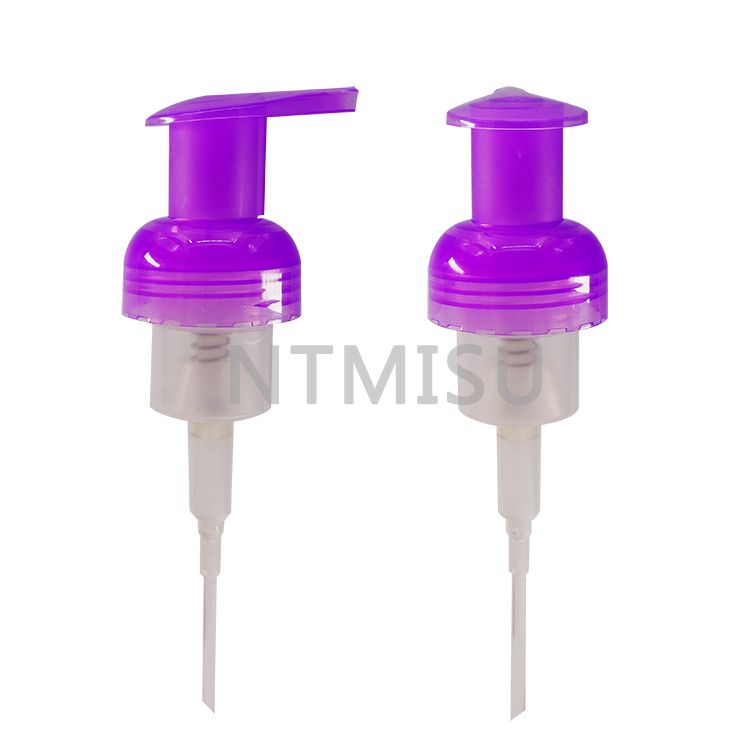  42 410 Left And Right Lock Purple Soap Dispenser Lotion Pump For Liquid Soap