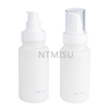 140ml White Cream Pump And Makeup Bottle