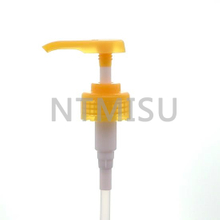 38 410 Up And Down Lock Yellow Plastic Screw Lotion Pump in Stock