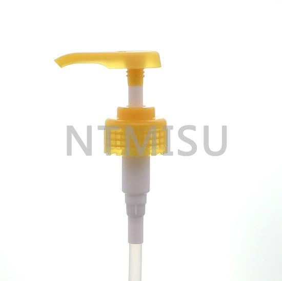 38 410 Up And Down Lock Yellow Plastic Screw Lotion Pump in Stock