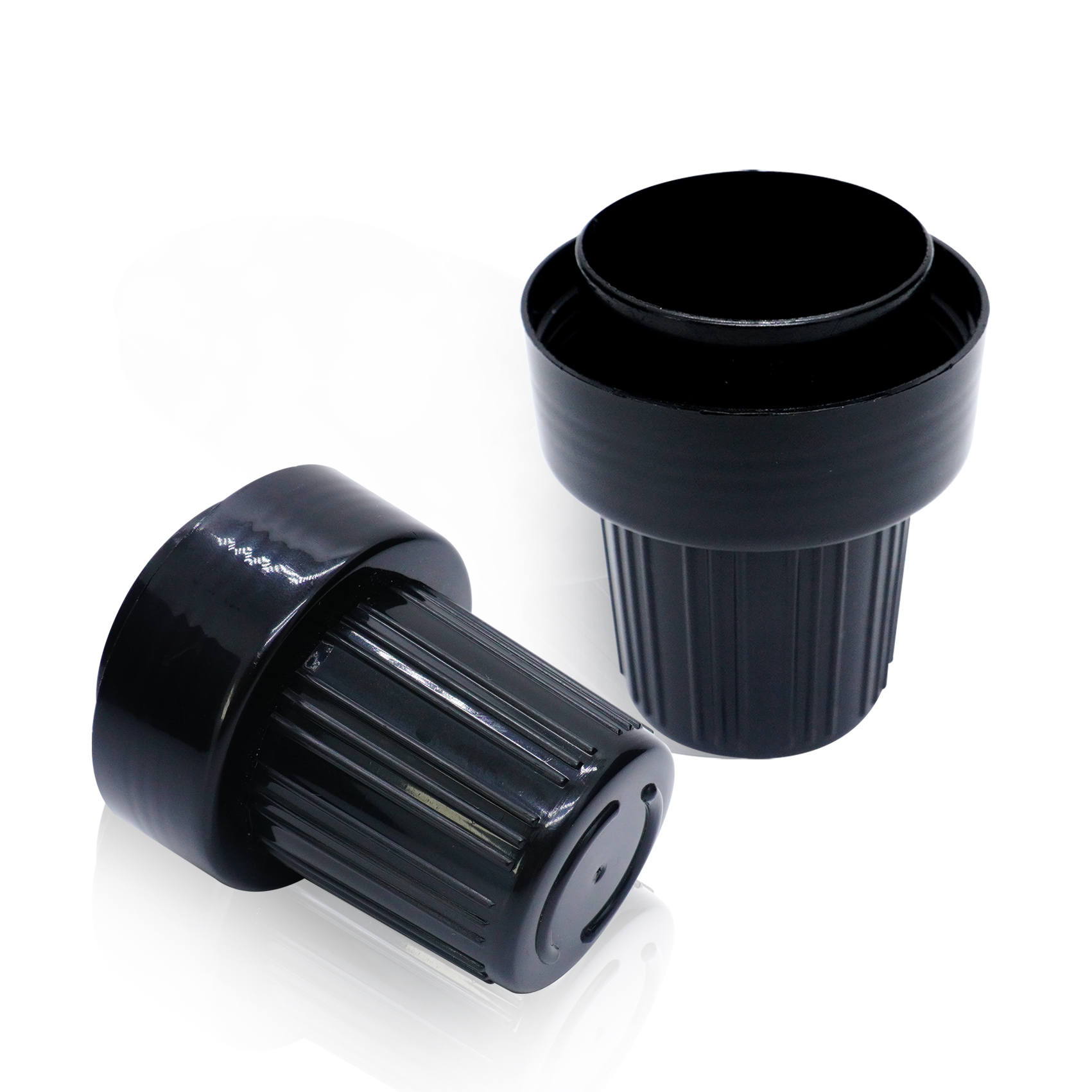 Black Plastic Detergent Bottle Cap Plastic Cap
