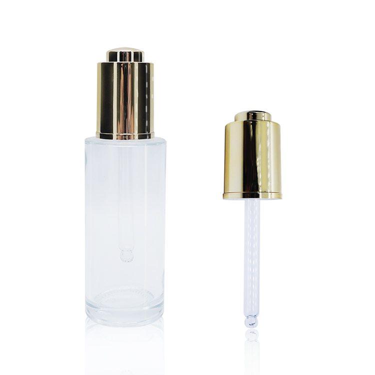 Aluminum Gold Push Button dropper