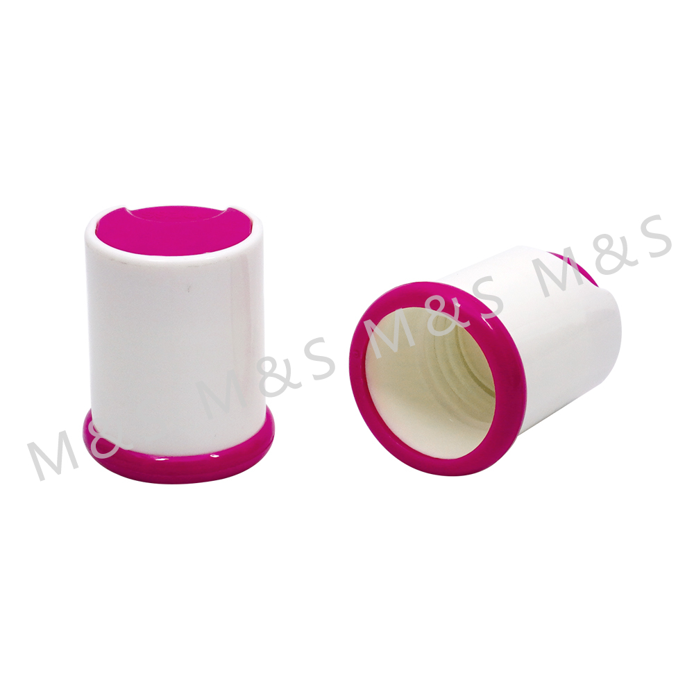 24mm New Design Red And White Disc Top Cap for Bottle