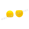 18mm New Product Plastic Yellow Round Cap Plastic Cover