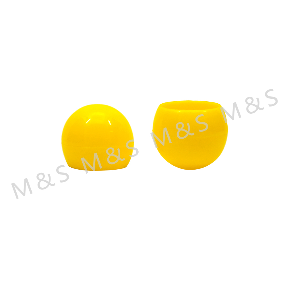 18mm New Product Plastic Yellow Round Cap Plastic Cover