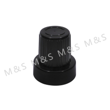 58mm Black Screw Cap for Cosmetic Bottles