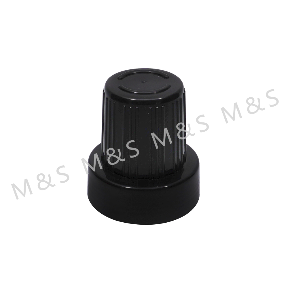 58mm Black Screw Cap for Cosmetic Bottles