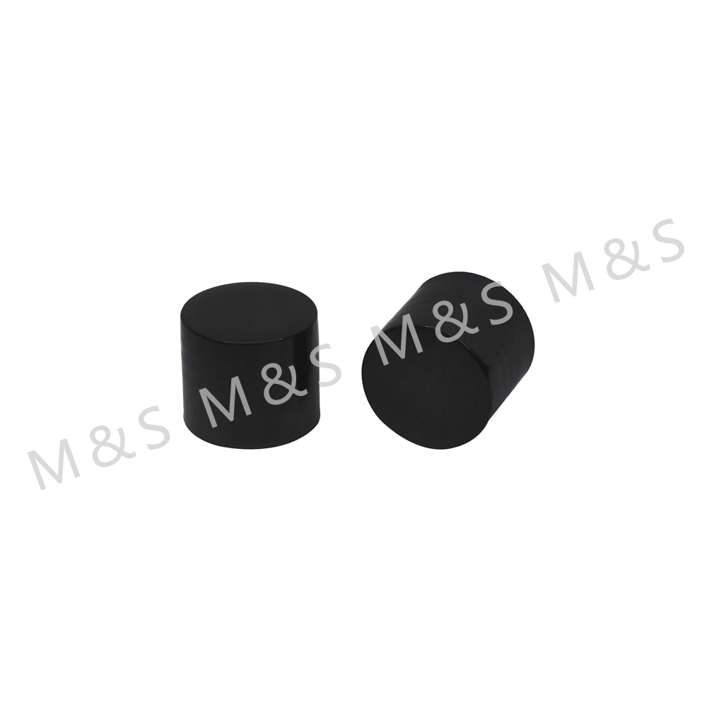 Fast Delivery 20 410 Black Plastic Smooth Cap for Bottles