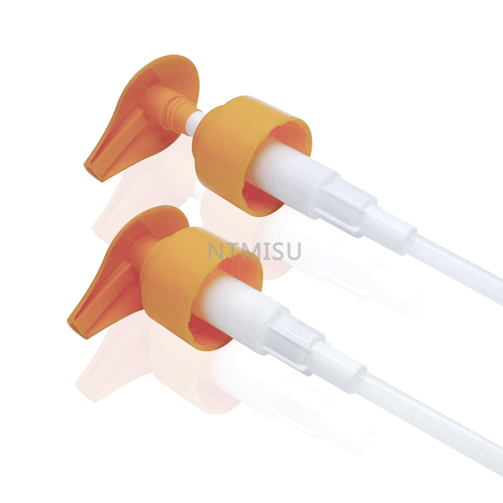 Orange Hand Lotion Dispenser Pump