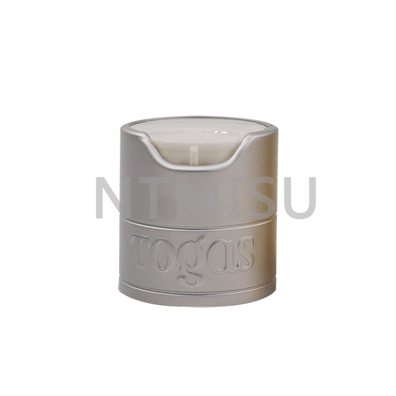 Newest Factory Luxury 19 400 Shining Golden Silver Aluminum Screw Cap Cover for Bottles