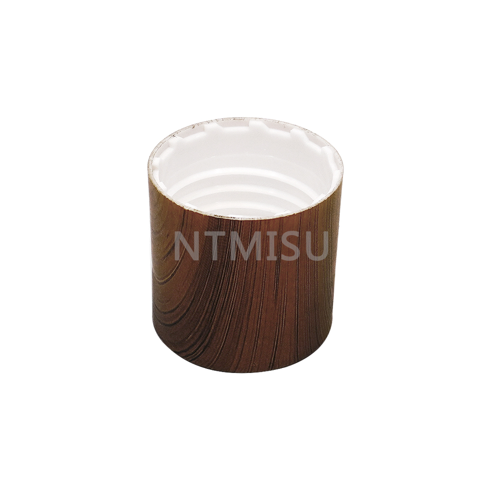 24mm water transfer printing plastic cover disc top cap for bottles