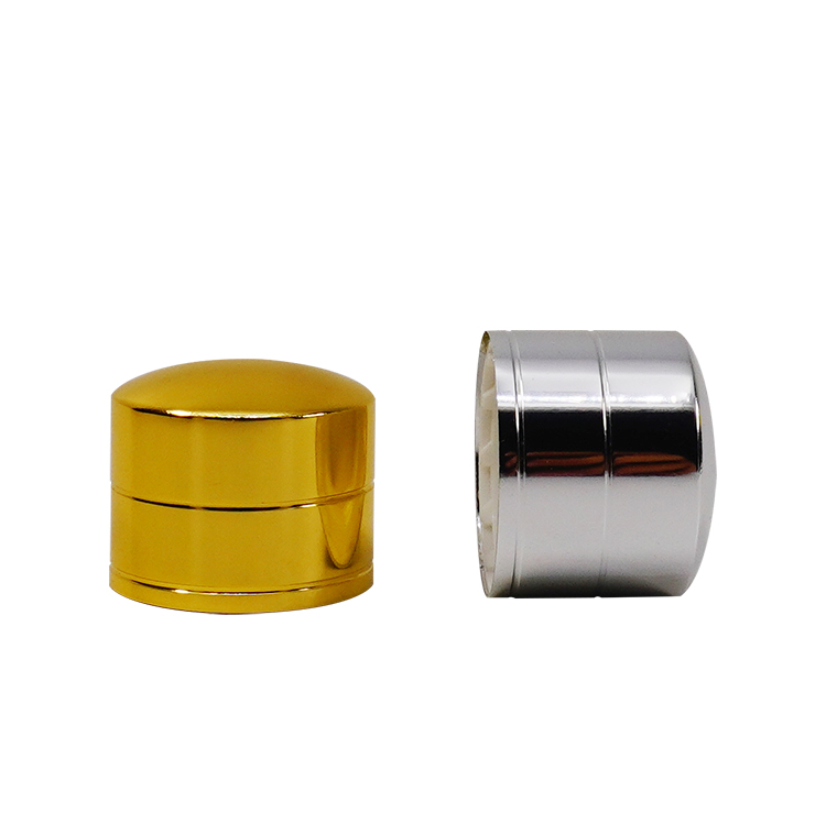 20mm Aluminium Shiny Line Screw Top Cap