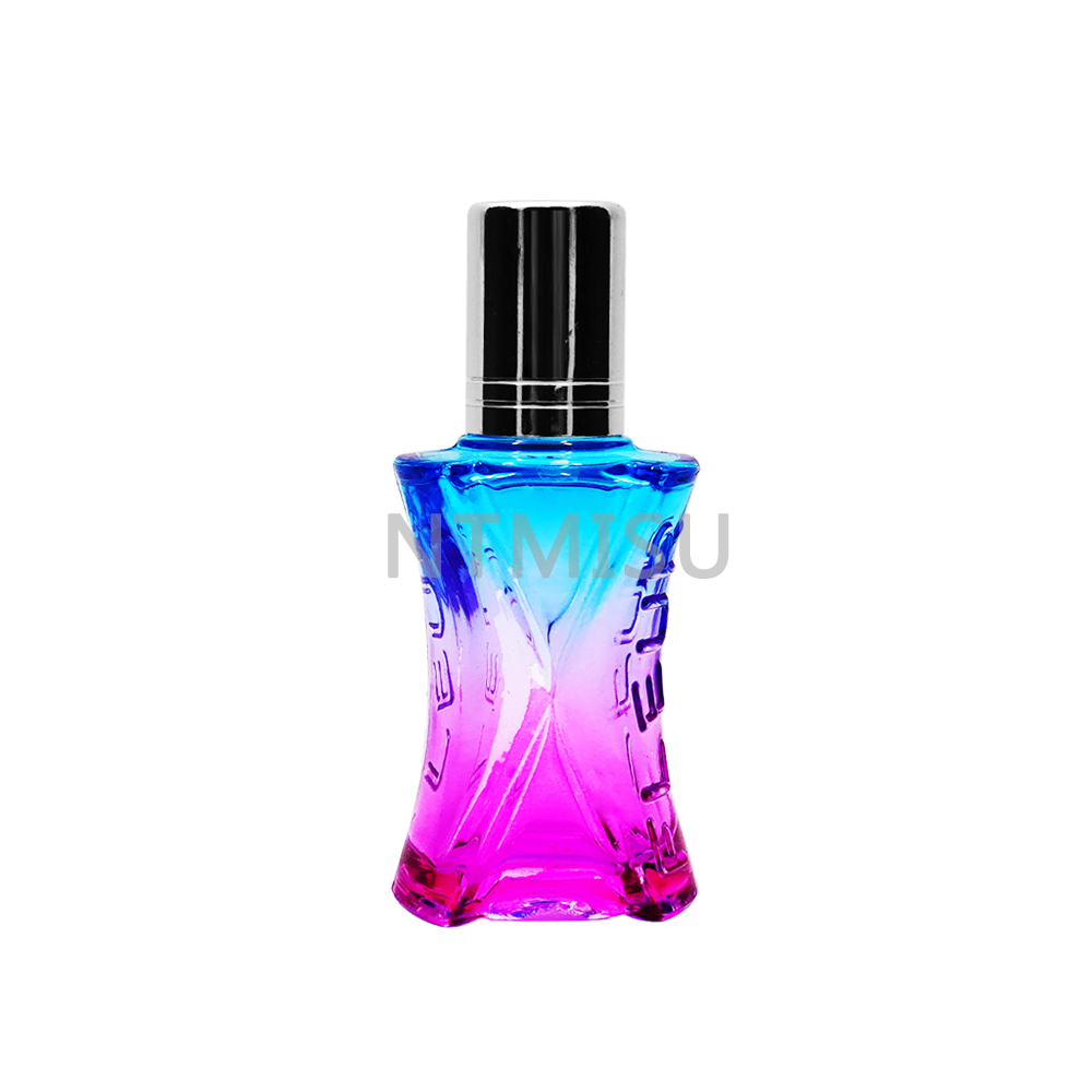 10ml Roller Ball Colour Glass Bottle With Silver Cap