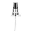 20 415 Black Aluminum Serum Pump for Cosmetic Packing