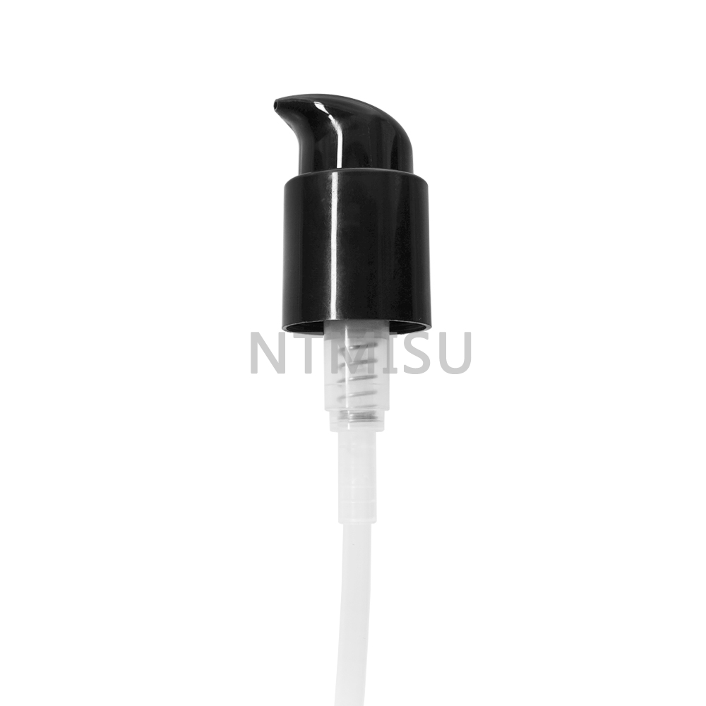 24 415 Black Treatment Pump for Cosmetic Industry