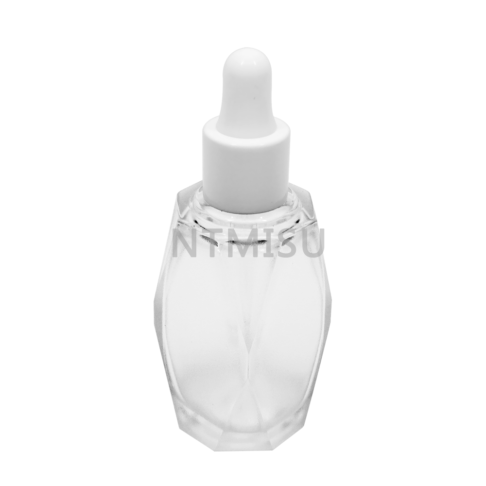 13mm White Plastic Dropper For Glass Bottle