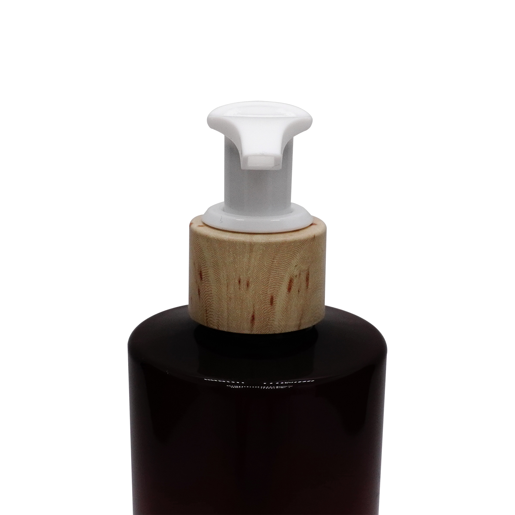  Wooden Printing Lotion Pump without Metal Spring