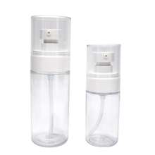 Clear Bottle with Outside Spring Lotion Sprayer Pump