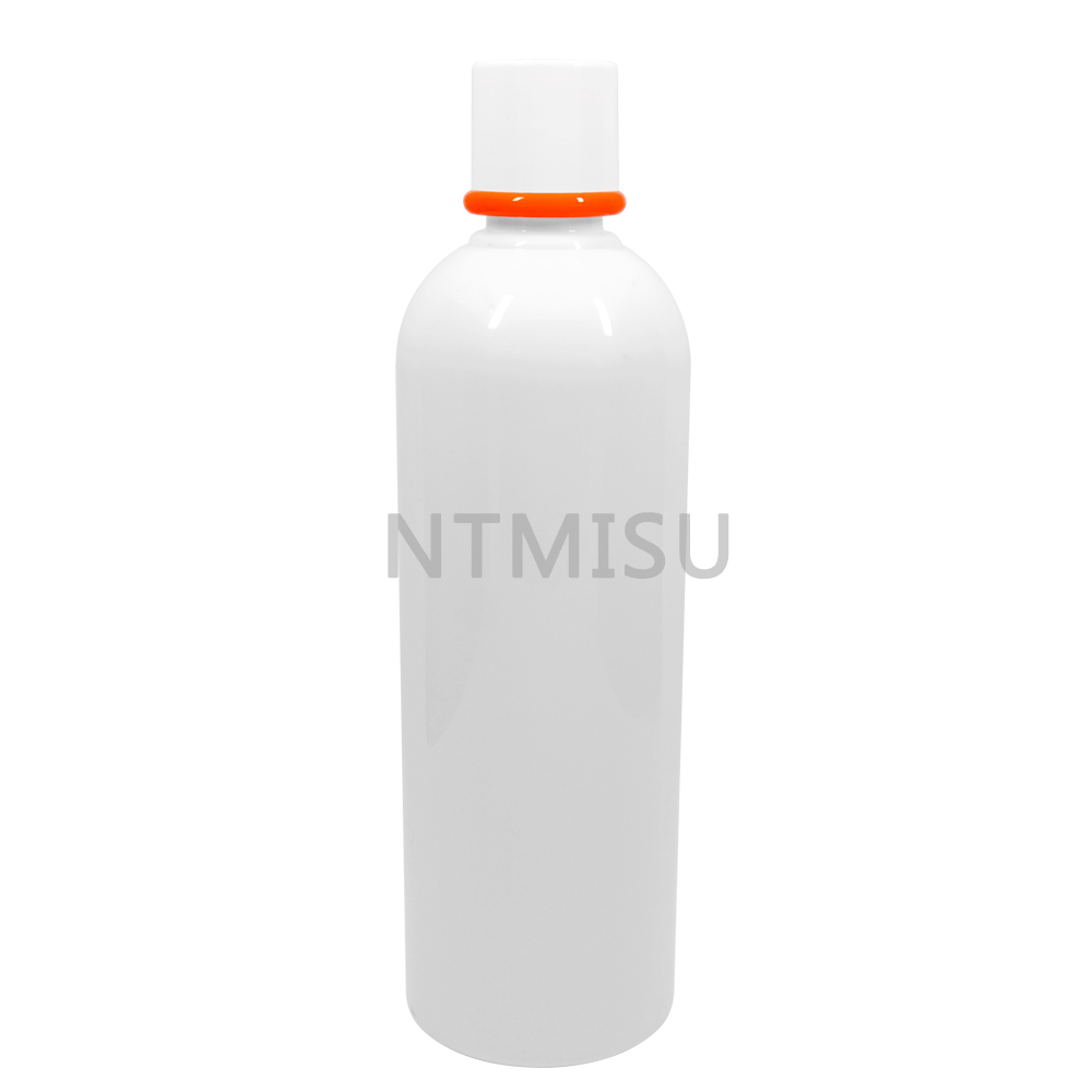 High Quality 28mm White and Orange Plastic Bottle Cover Press Top Cap For Cosmetic