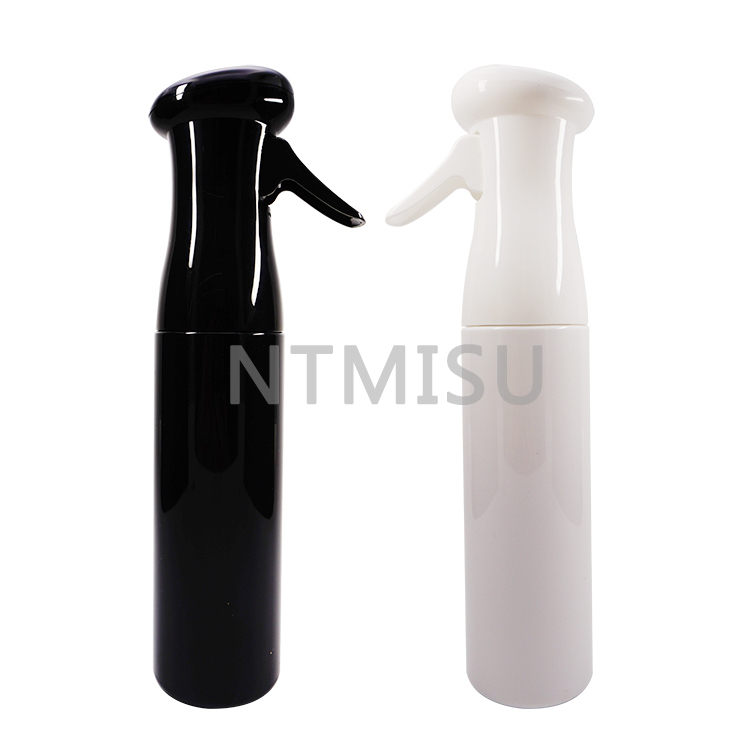 300ml Round Head Black And White Sprayer Plastic Spray Continuously