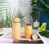 Environmentally Friendly 15ml 30ml Glass Essential Oil bottle with Full Bamboo Packaging