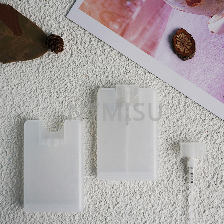 20ml Transparent Card Perfume Sprayer for Washing