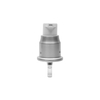 20 415 Aluminum Cosmetic Screw on Cream Pump